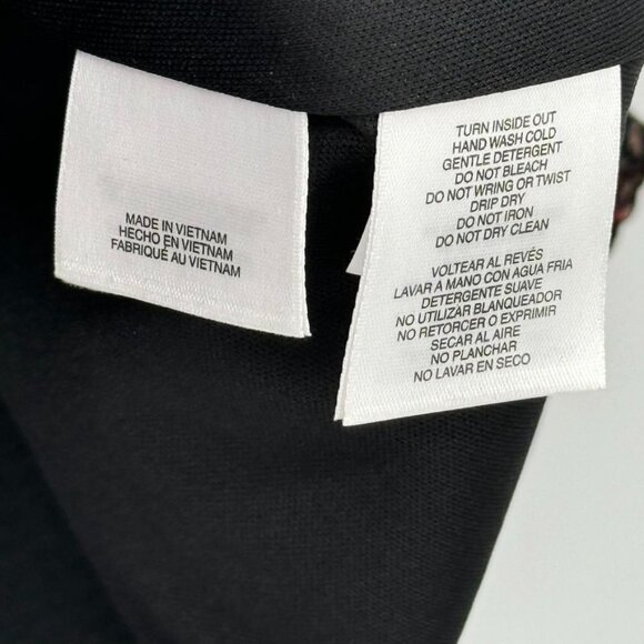 Kasper Womens Sleeveless red gold metallic Knit Top Size Large textured - Picture 9 of 12